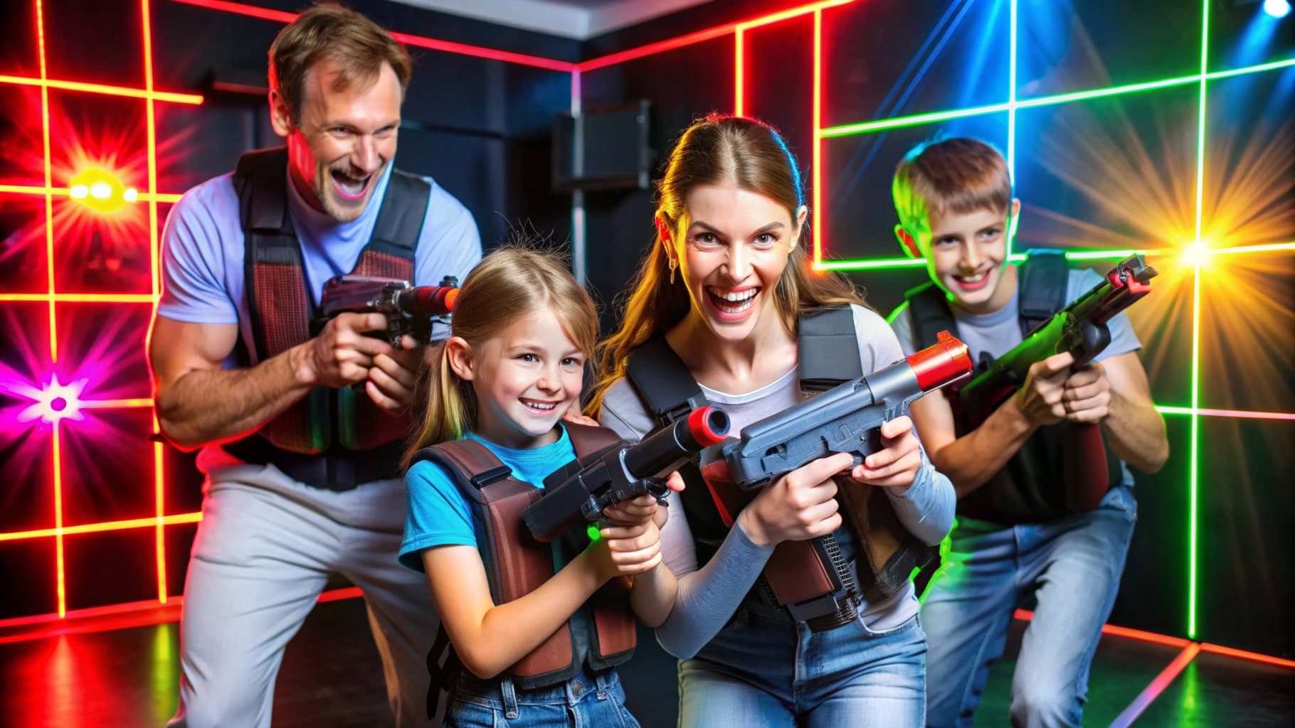 Семейный лазертаг: идеальное развлечение для всей семьи
